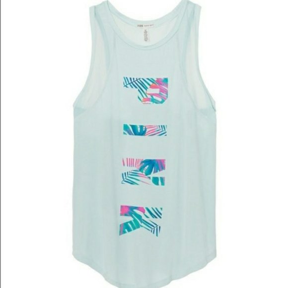 PINK Victoria's Secret Tops - NWT! VICTORIA SECRET PINK Super Soft Mesh Tank Top